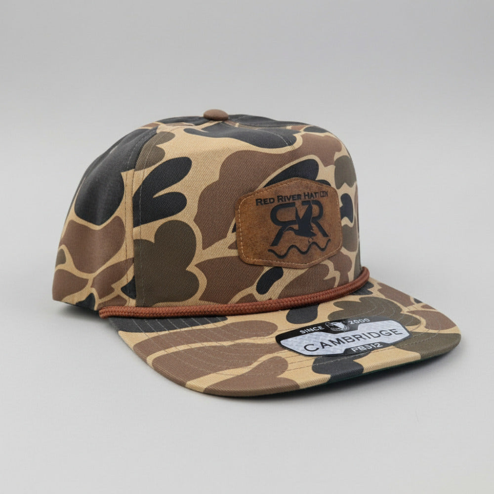 **NEW** The Drake Camo Leather patch/rope