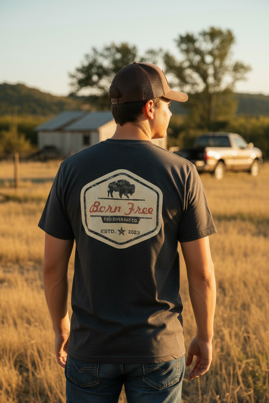 Born Free Tee - Amateur Back Shot