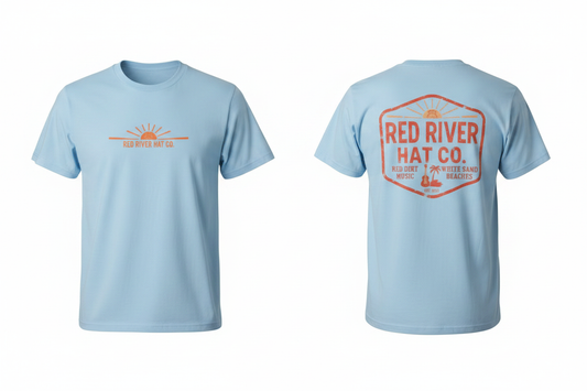 Red Dirt White Sand Tee - Front & Back