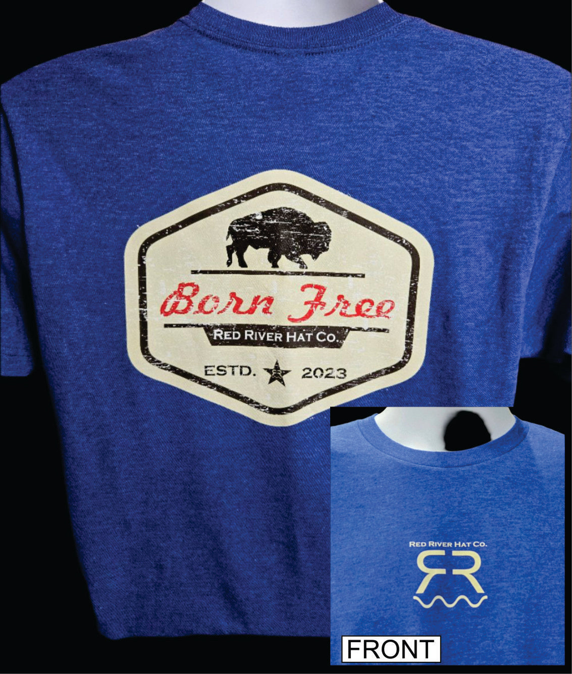 "Born Free" Short Sleeve Tees