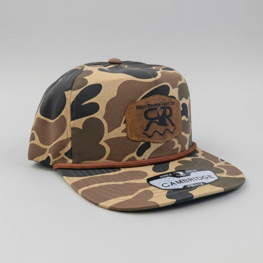 **NEW** The Drake Camo Leather patch/rope