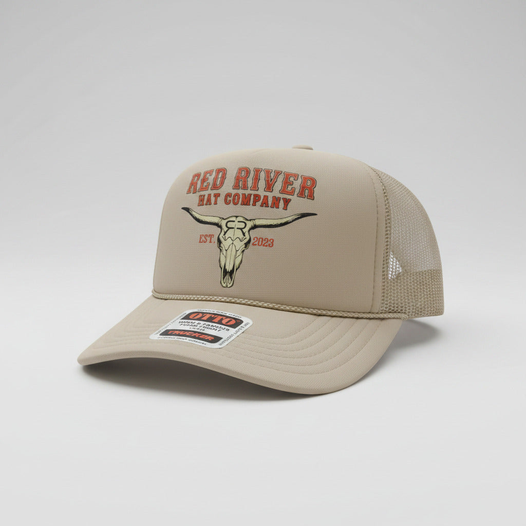 Red River Longhorn Foam Trucker