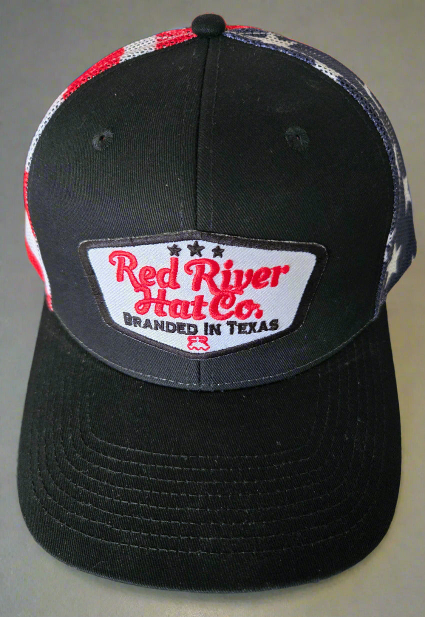 Branded in Texas Stars & Stripes Trucker hat