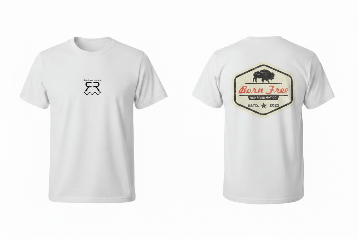 Born Free White Tee